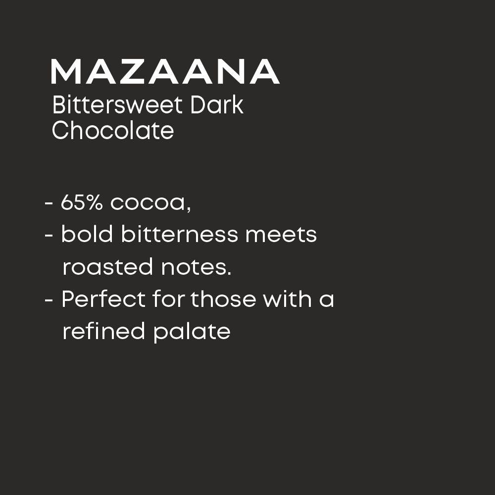 Bittersweet Dark Chocolate 65% Cocoa - Mapro