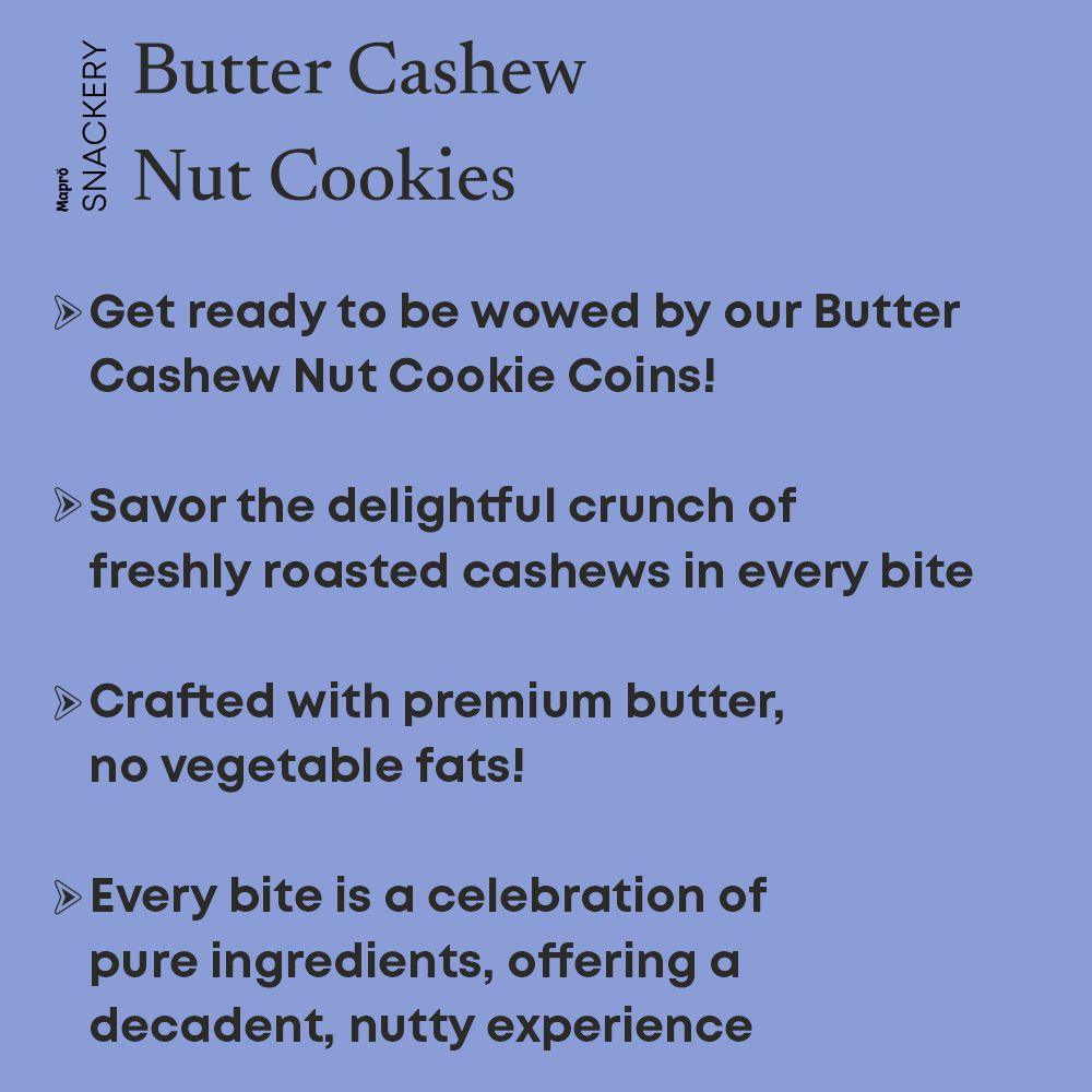 Butter Cashew Nut Cookies - Mapro