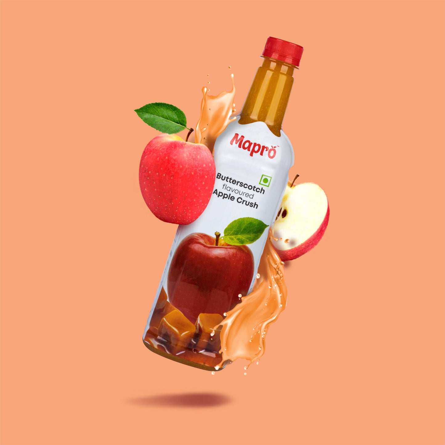 Butterscotch Flavoured Apple Crush - Mapro