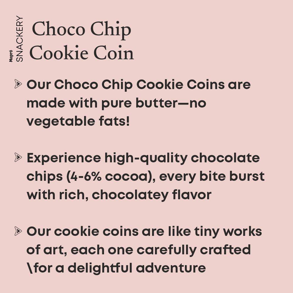 Choco Chip Cookie Coin - Mapro