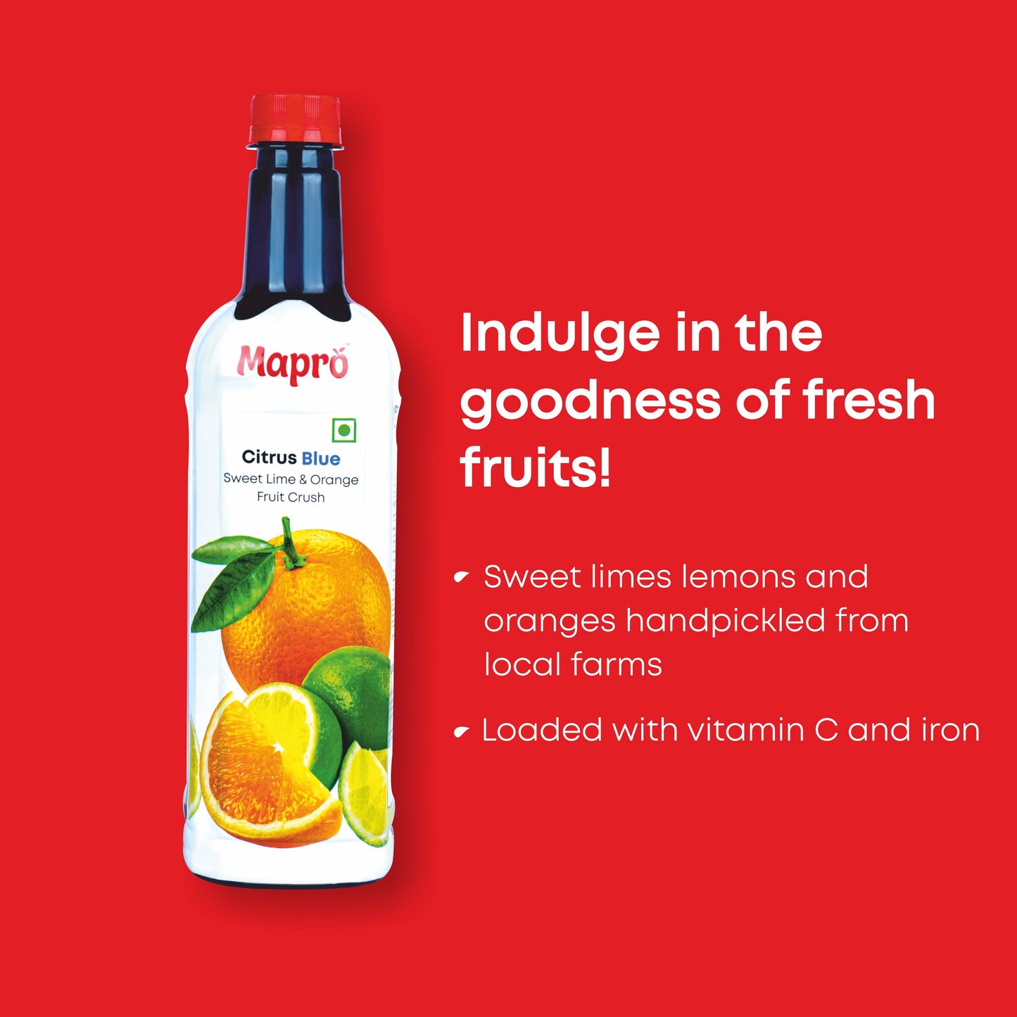 Citrus Blue Fruit Crush - Mapro