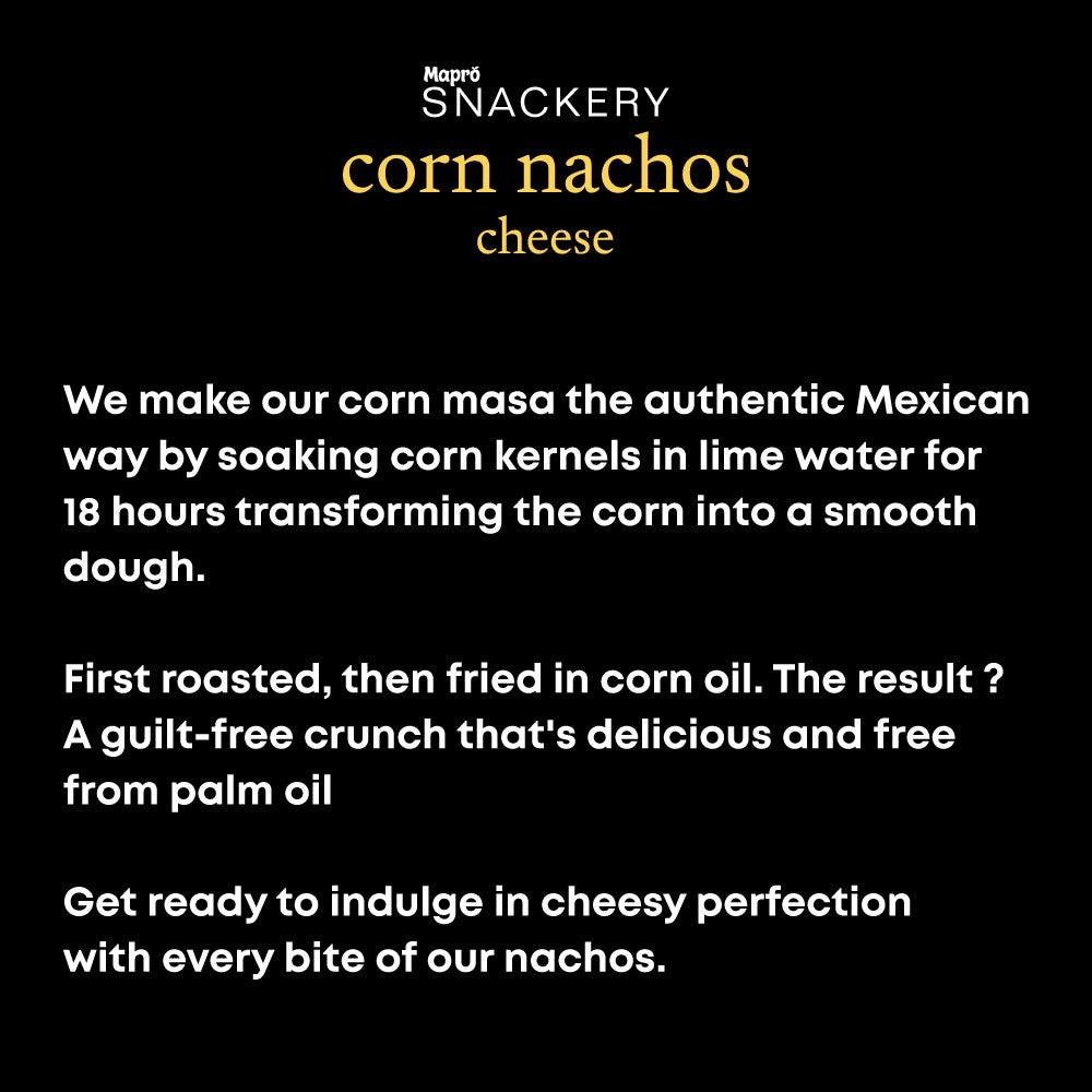 Corn Nachos (Cheese) - Mapro