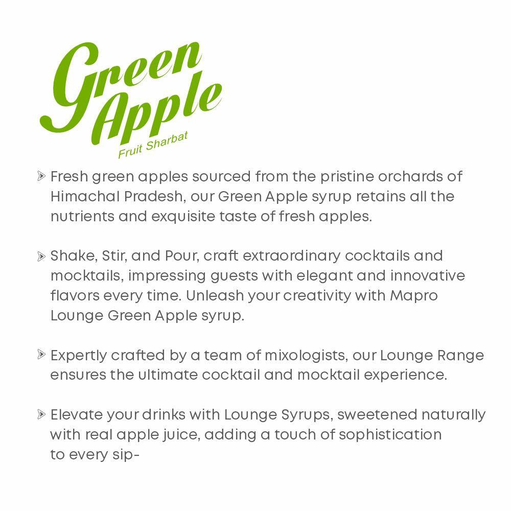 Green Apple Sharbat - Mapro