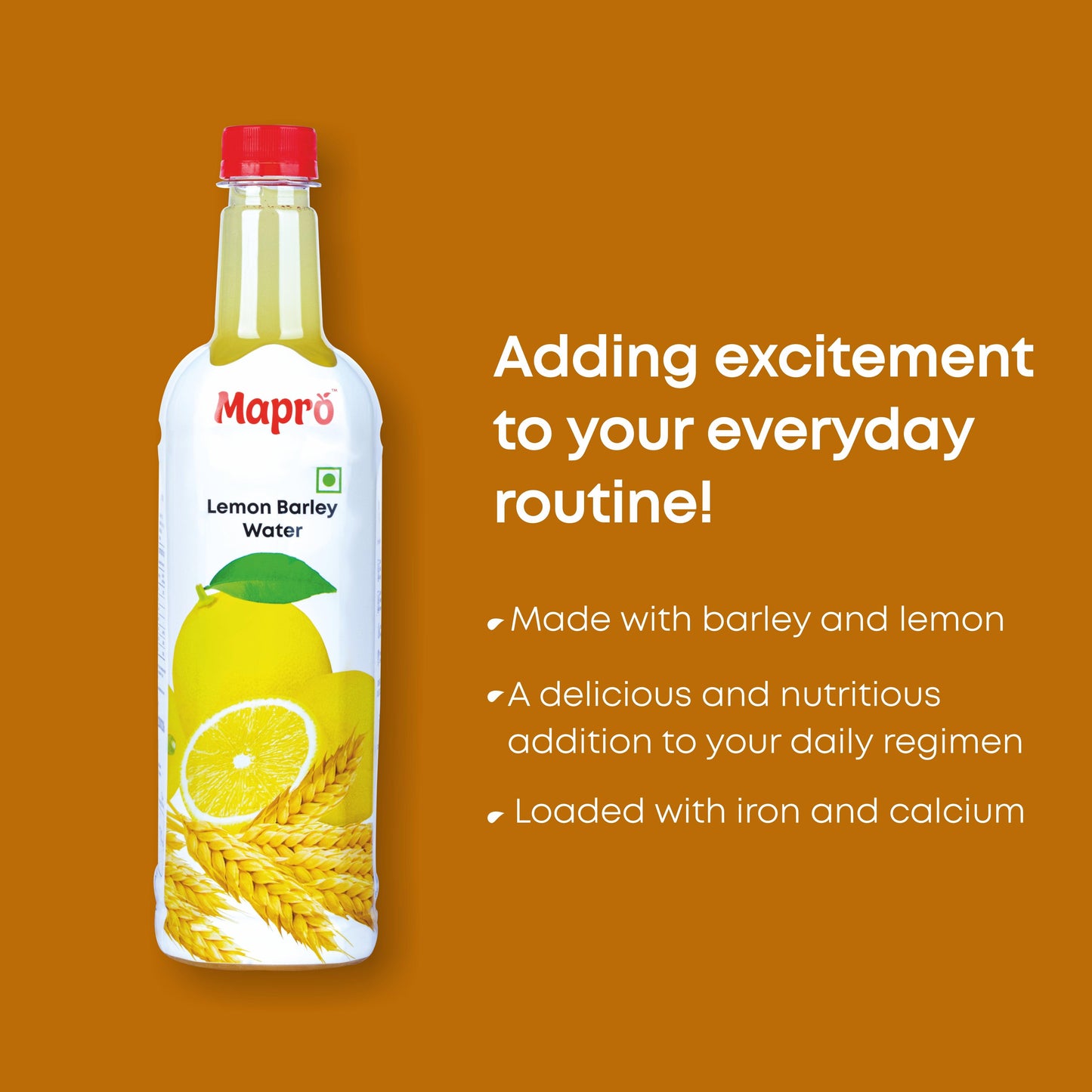 Lemon Barley Water - Mapro