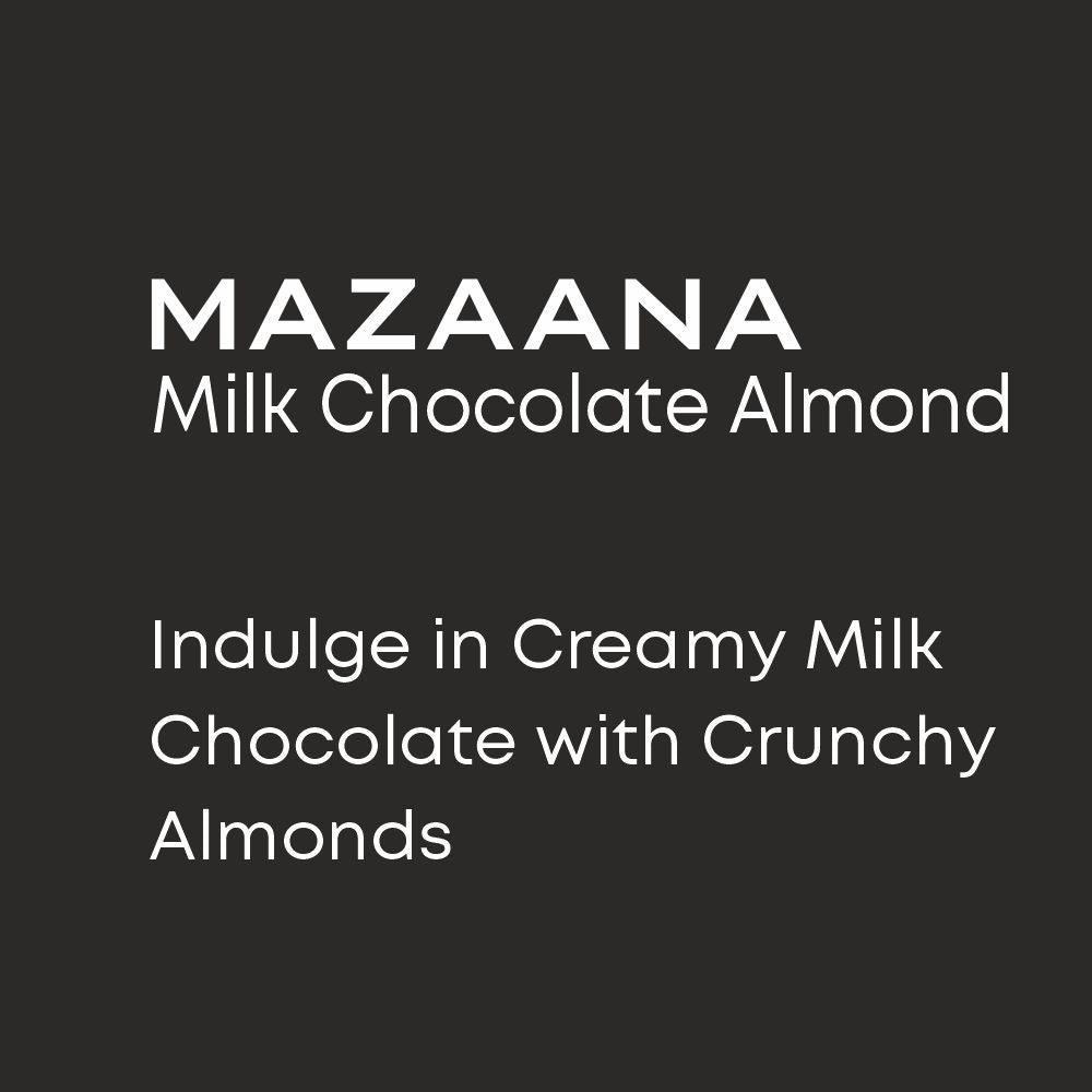 Milk Chocolate With Almonds Bar - Mapro