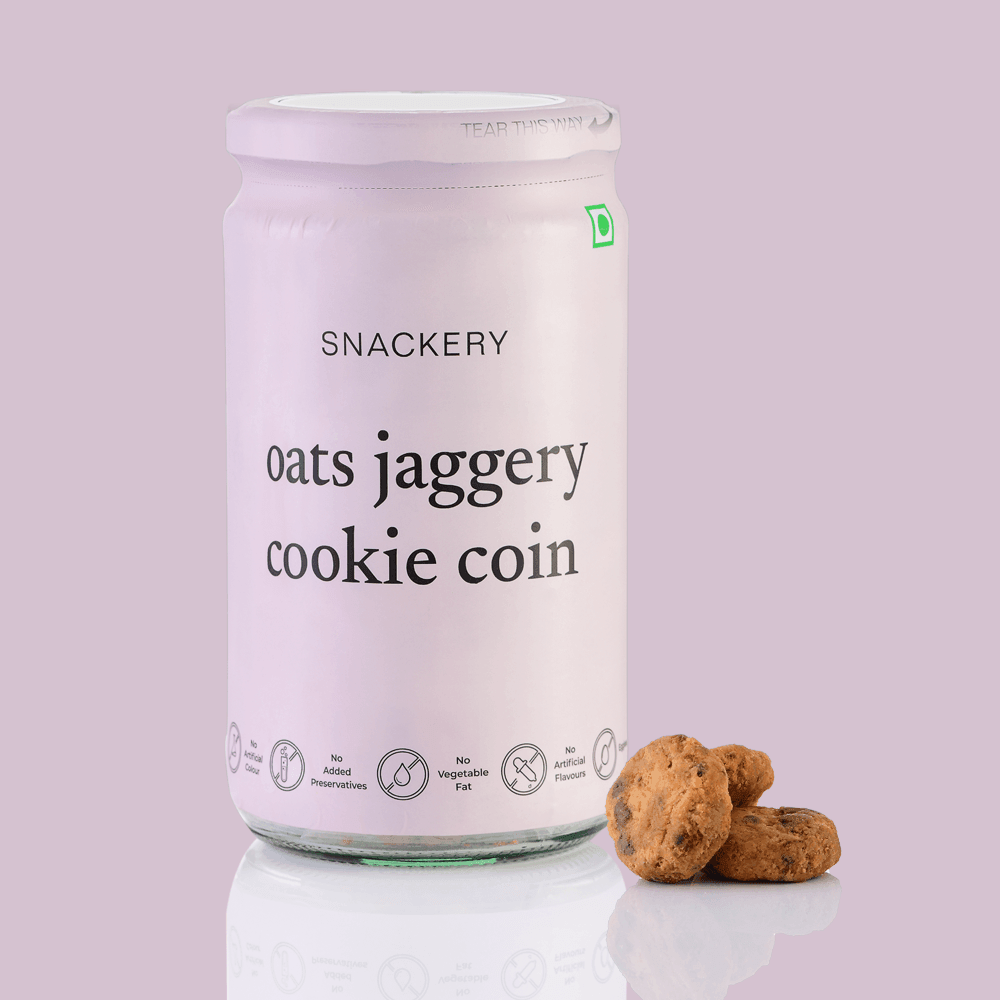 Oats Jaggery Cookie Coin - Mapro