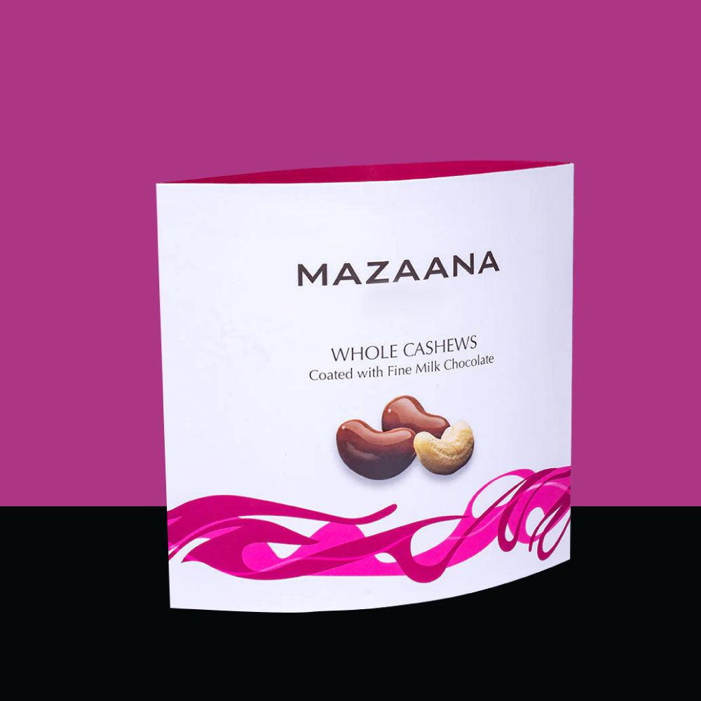 Whole Cashews Coated with Fine Milk Chocolate - Mapro