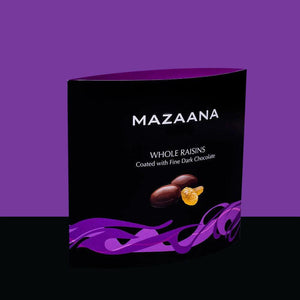 Whole Raisins Coated With Fine Dark Chocolate - Mapro