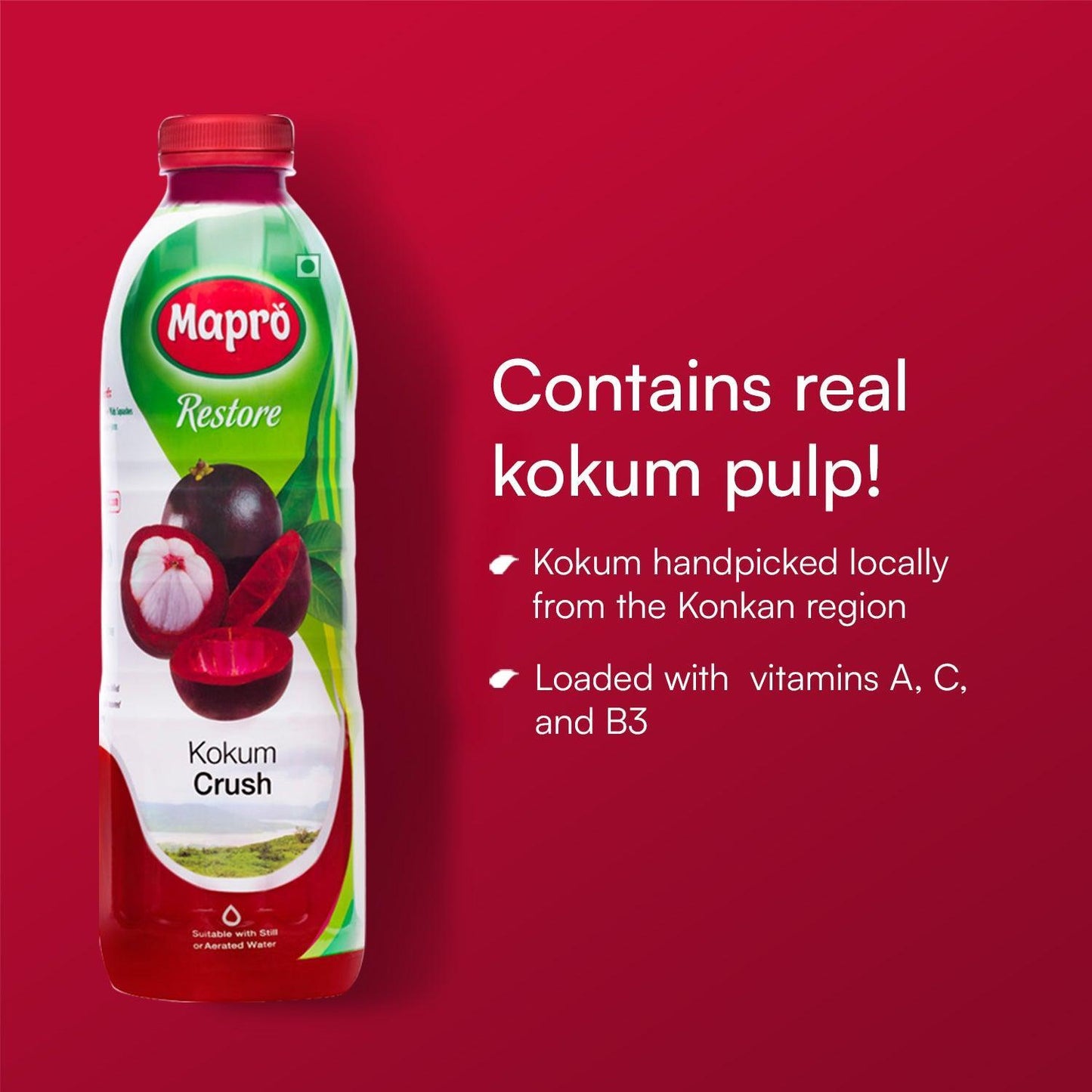 Kokum Fruit Crush - Mapro