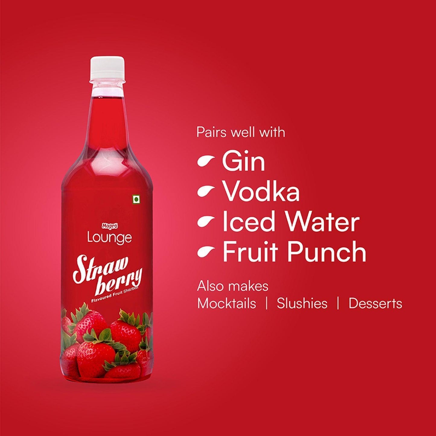 Strawberry Sharbat - Mapro